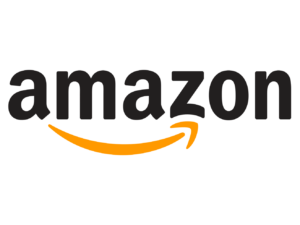 Logo for Amazon, a key online marketplace